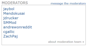 reddit-moderators