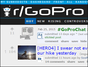 Building Valuable Communities for your Brand: What you can learn from the GoPro Subreddit