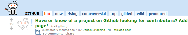 github-subreddit