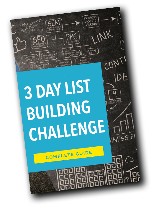 3 Day List Building Challenge