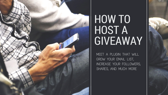 How to host a giveaway