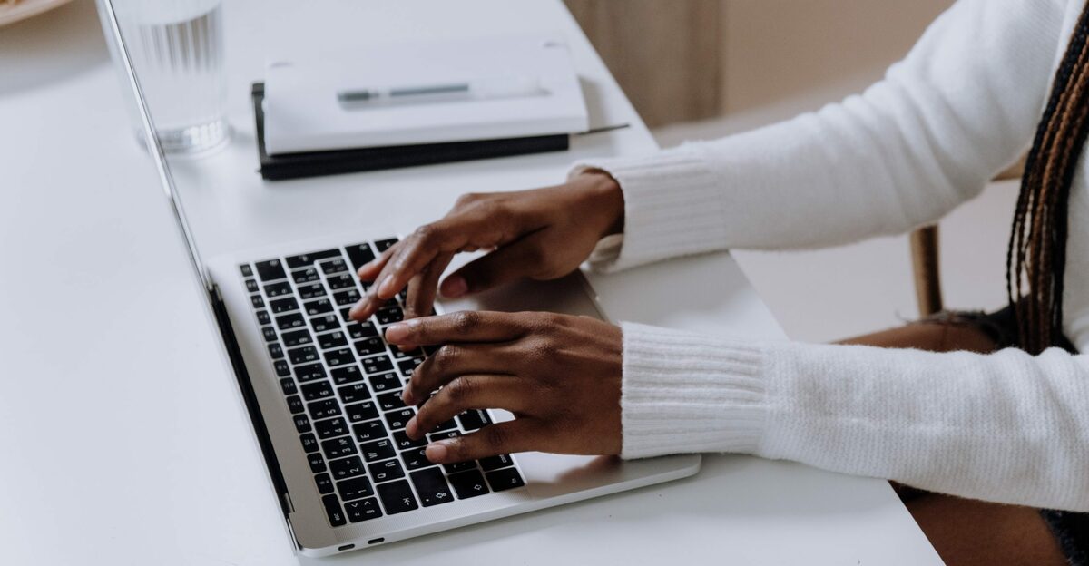 Woman on laptop 