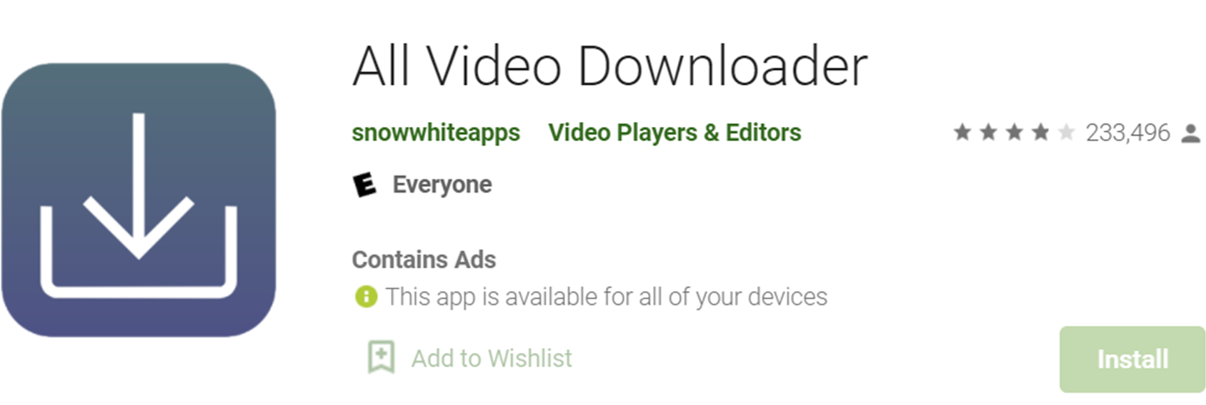 All Video Downloader on app store