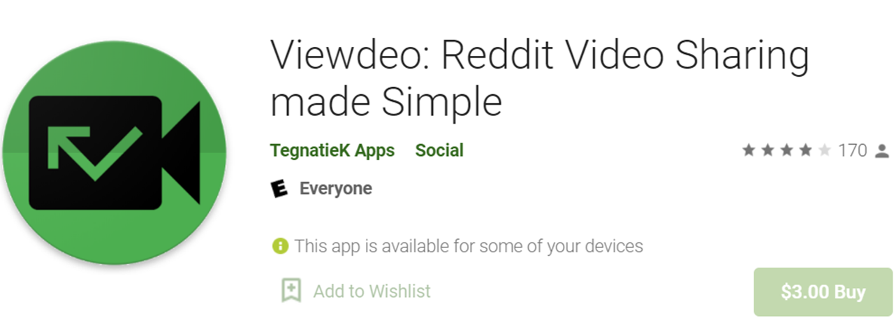 Viewdeo icon and name