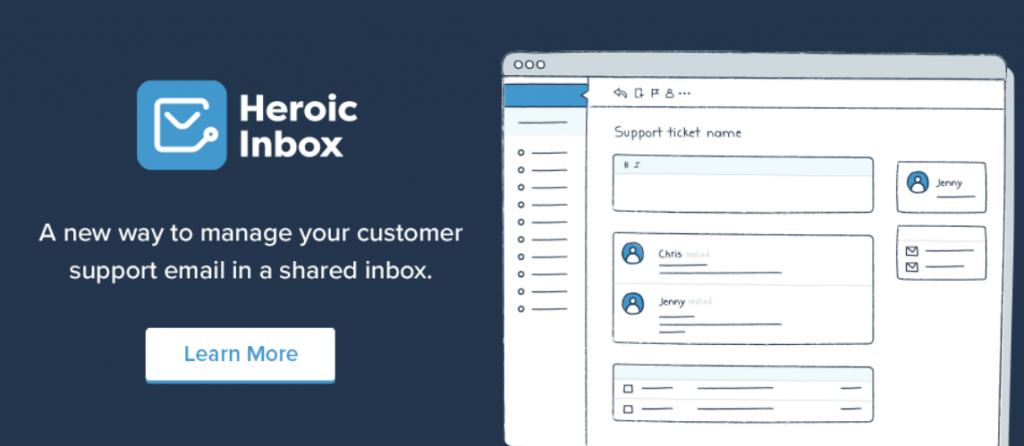 Heroic Inbox website