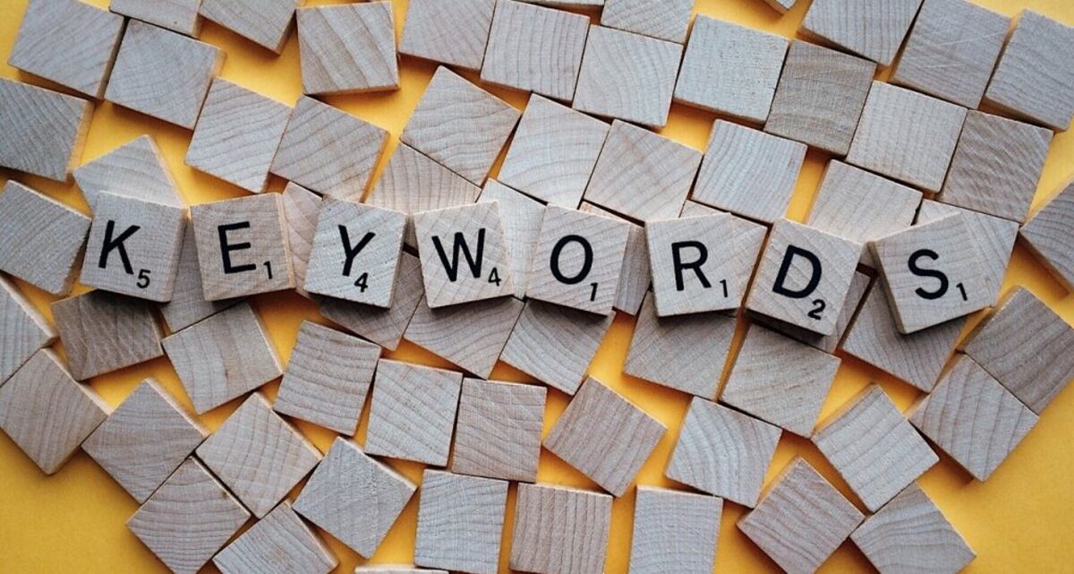 Image of keyword letters