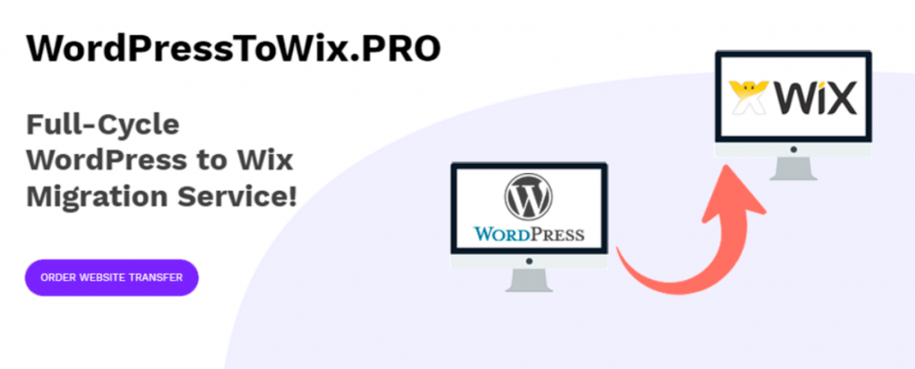 WordPresstoWix website