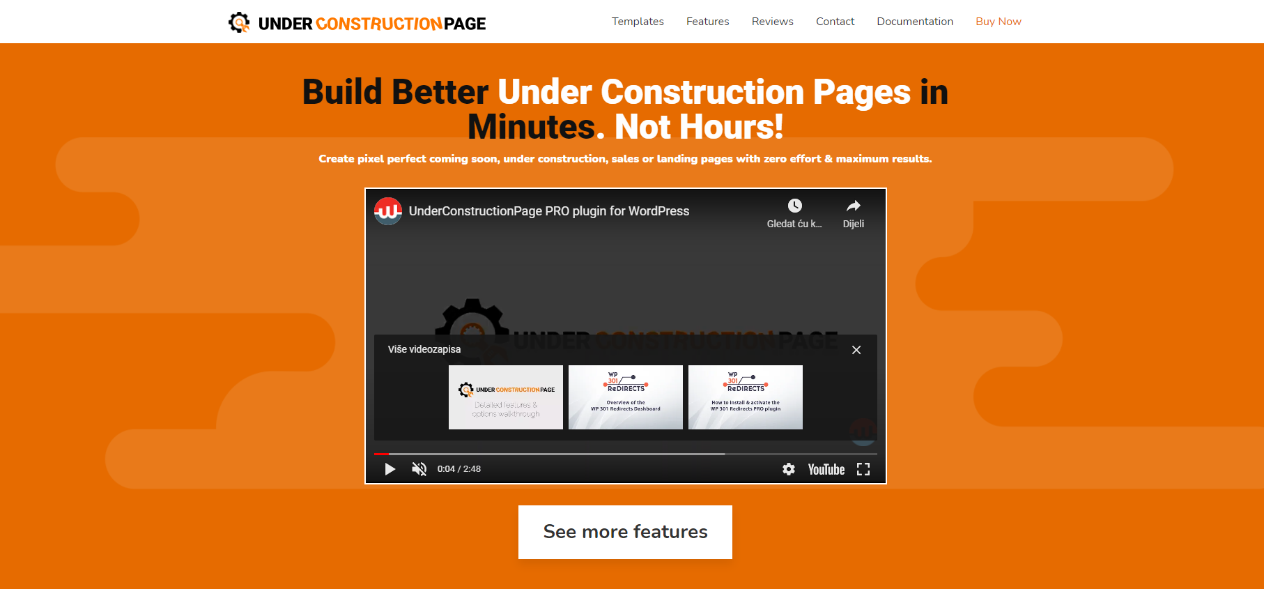 UnderConstructionPage homepage