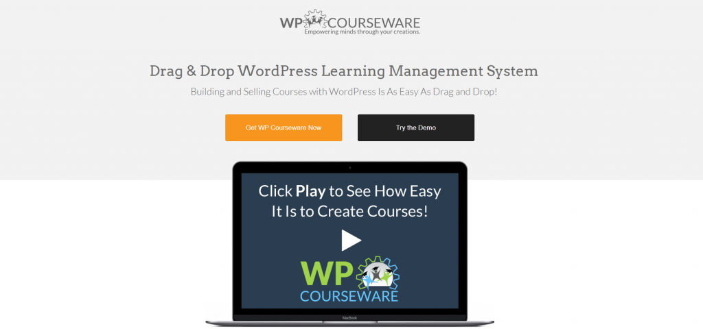 WP CourseWare homepage