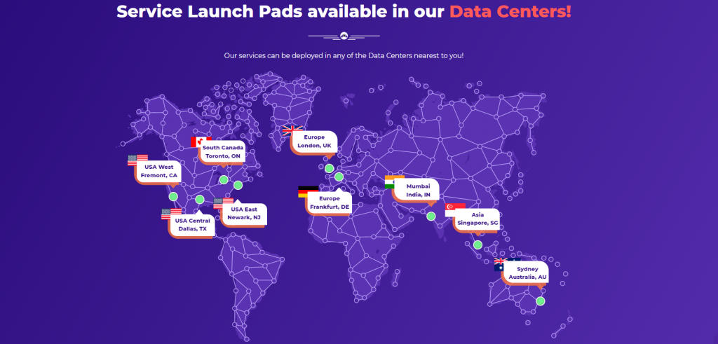 HostArmada data centers