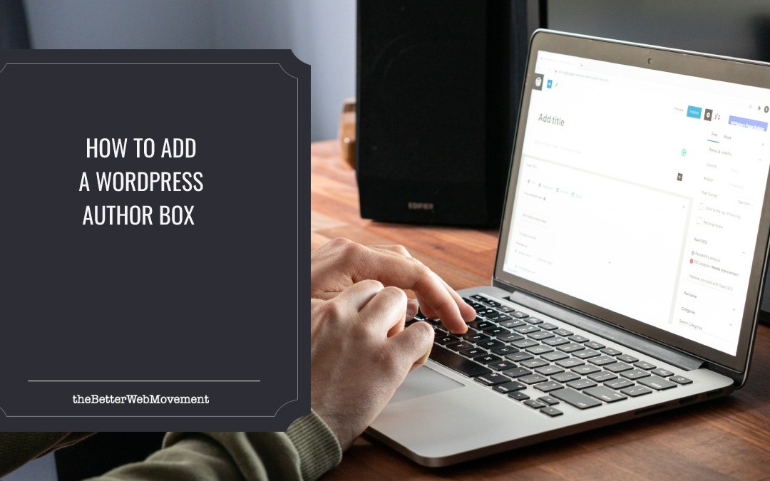 How To Add a WordPress Author Box Without Plugin