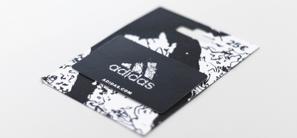 Adidas 25€ coupon card