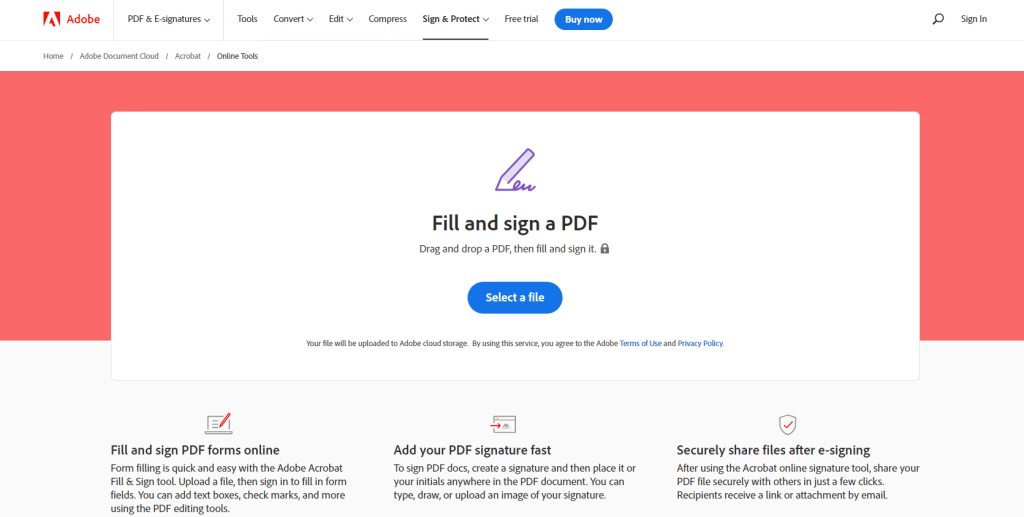 Adobe PDF Filler