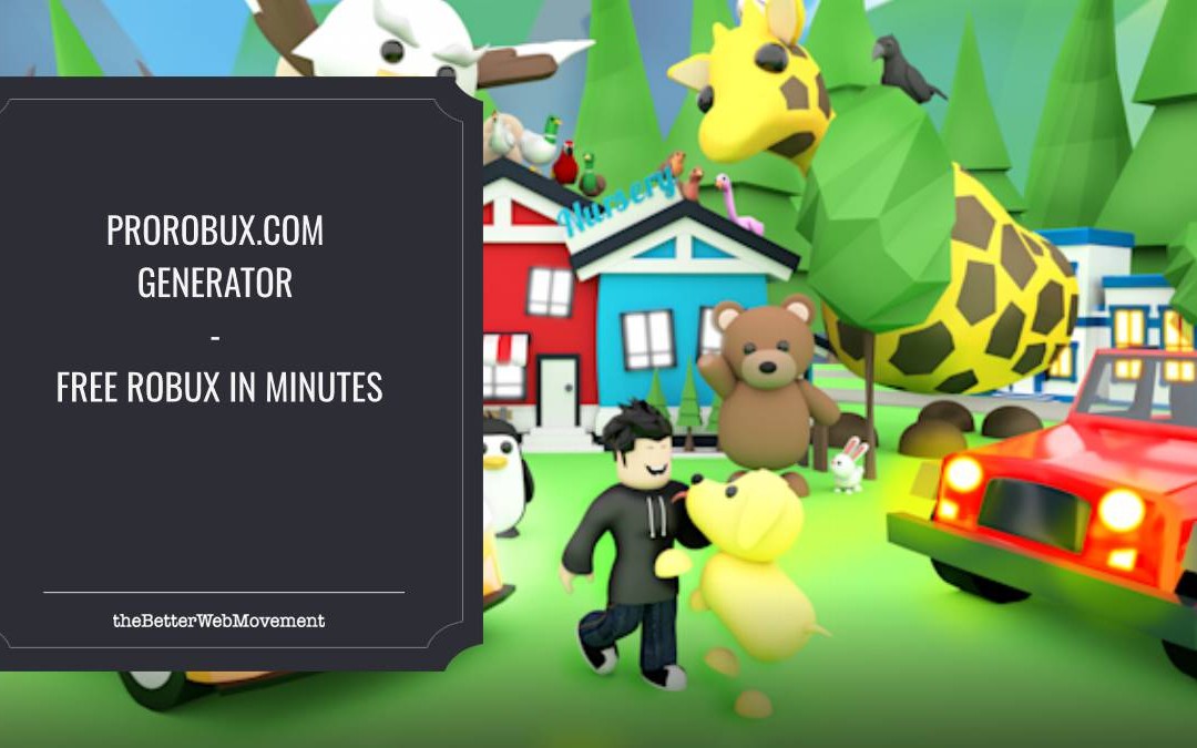 Prorobux.com Generator – Free Robux in Minutes