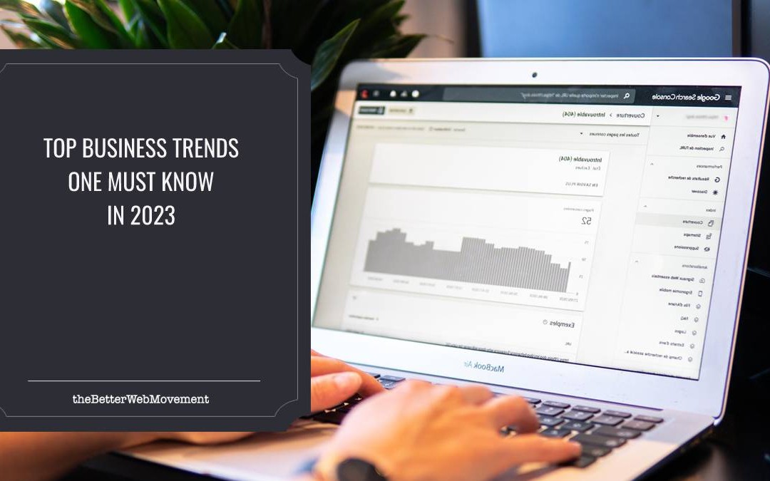 Top Business Trends One Must Know In 2023