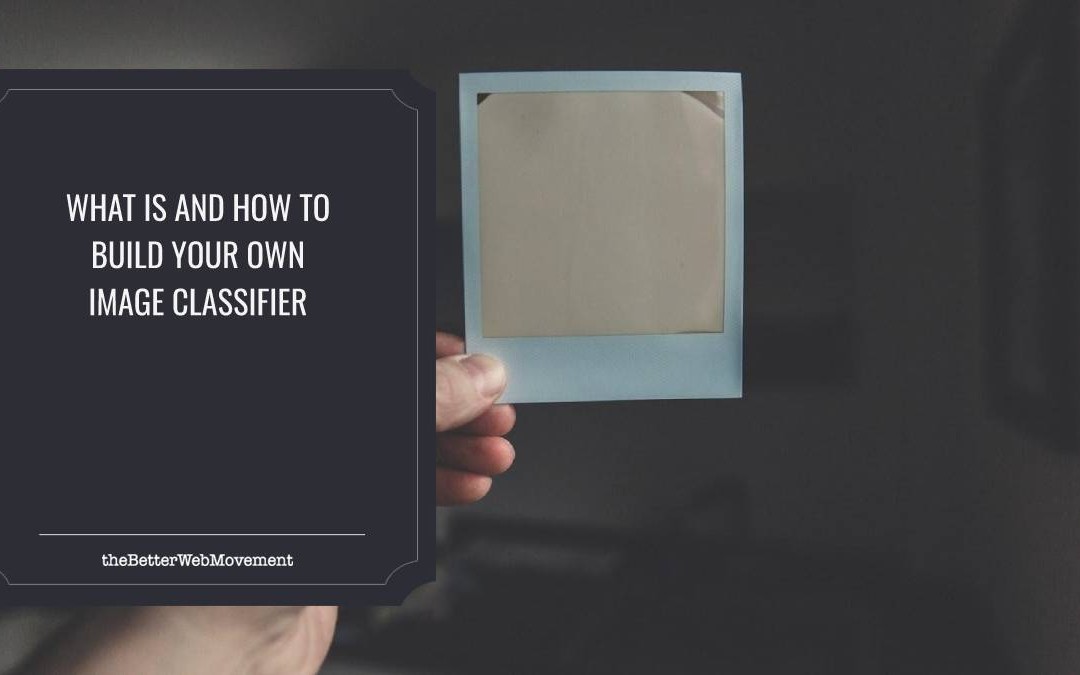 What Is and How to Build Your Own Image Classifier