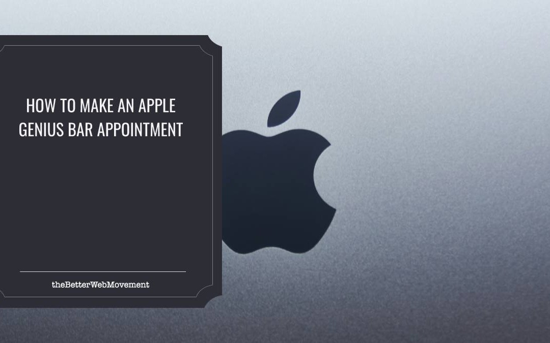 How to Make an Apple Genius Bar Appointment