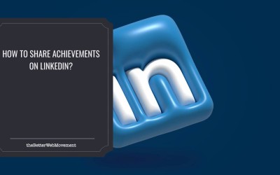 How to share achievements on LinkedIn?